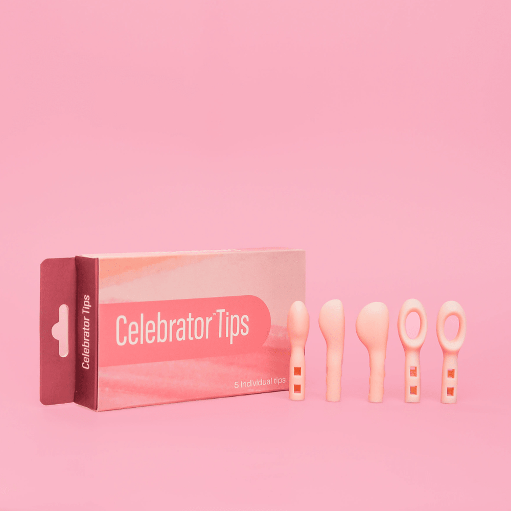 Celebrator Tip Attachments for Personalized Feel - 3rd Planet Products