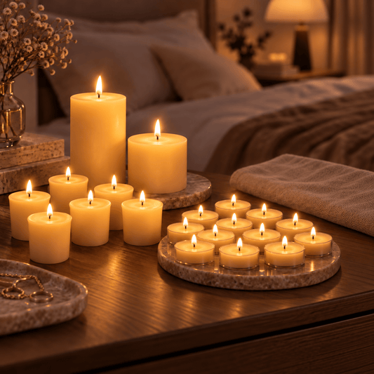 Mood Candles - 100% Pure Beeswax - 3rd Planet Products