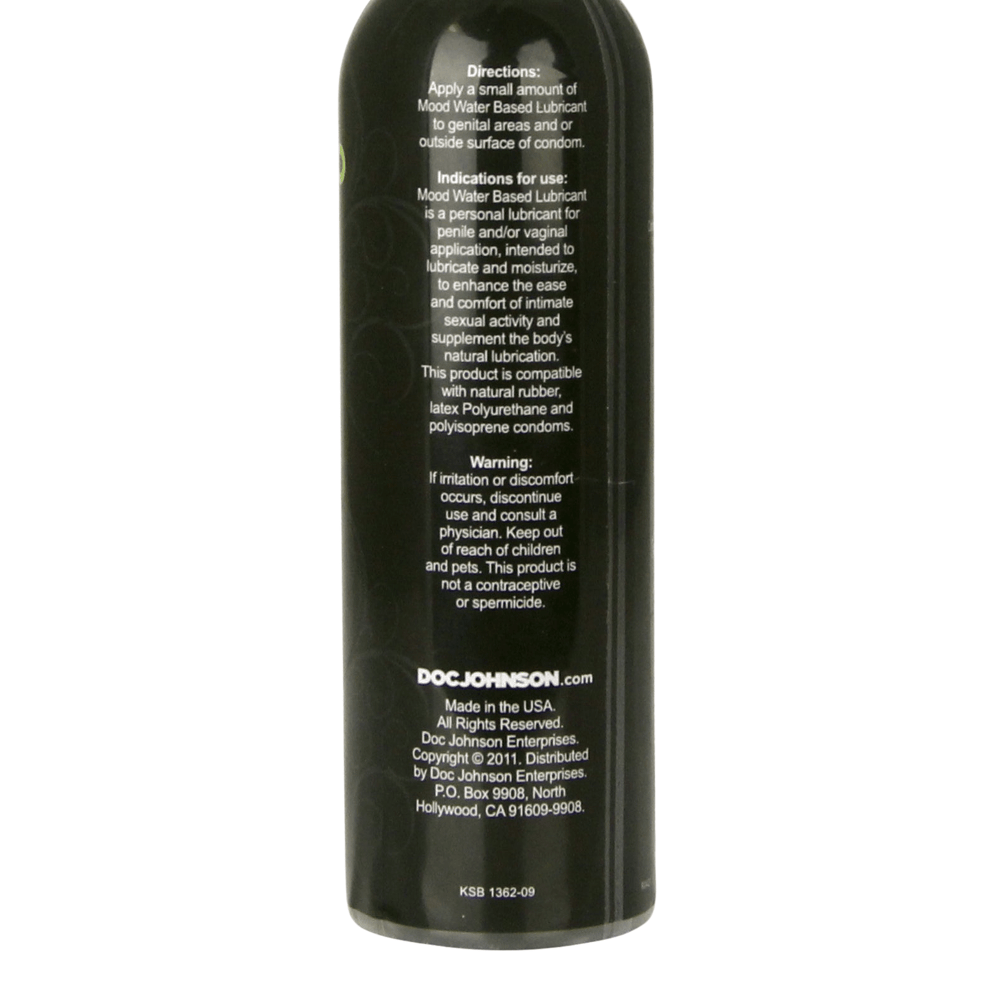 Mood Lube Water Based - 4 oz - 3rd Planet Products