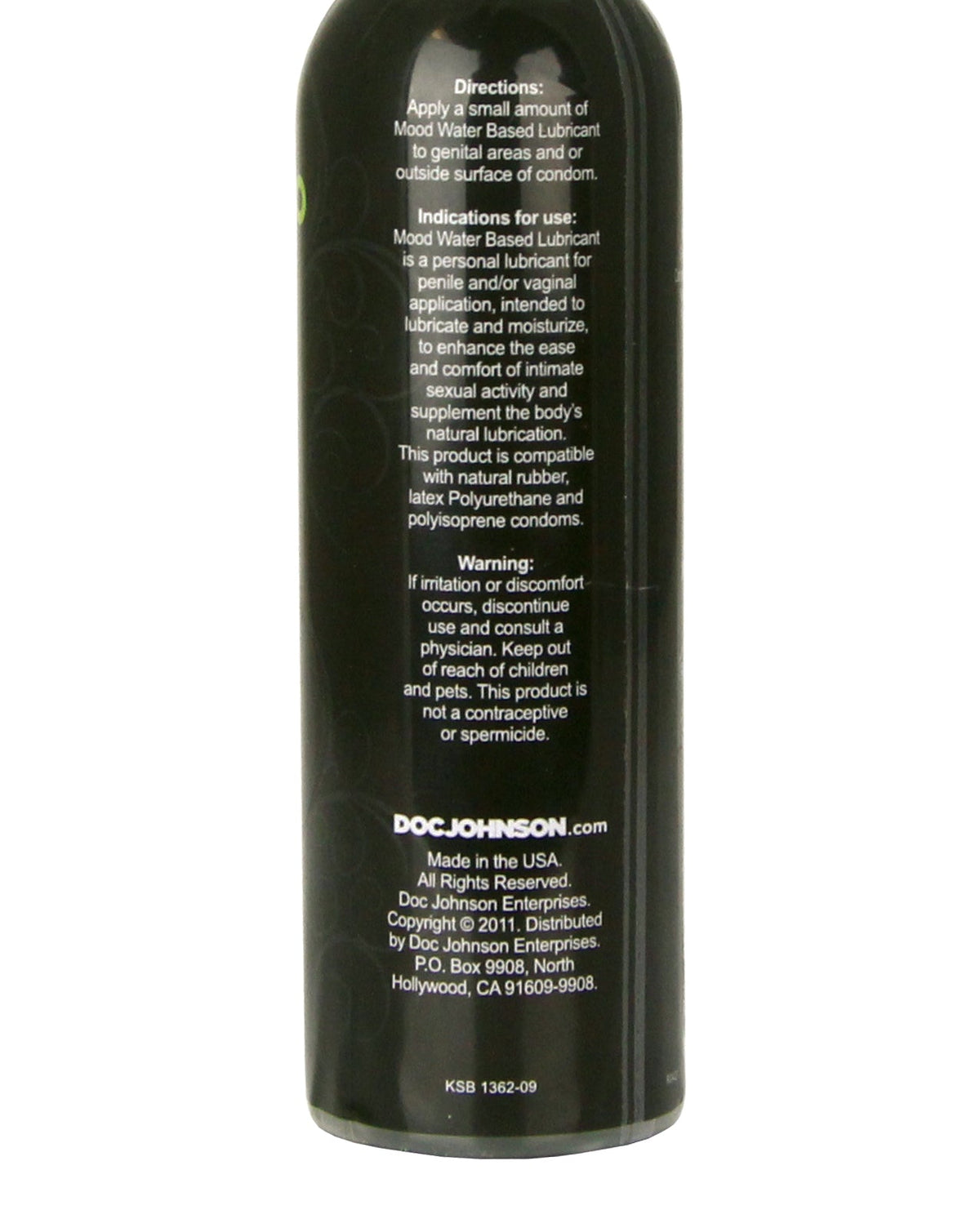Mood Lube Water Based - 4 oz - 3rd Planet Products